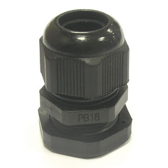 PG16 10-14 mm Кабельный ввод(гермоввод), сальник черный,, фото