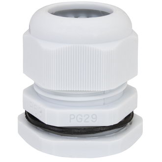 PG29 18-25 mm Кабельный ввод(гермоввод), сальник серый, фото