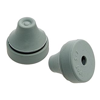 ZRS PG9G 5-7 mm Кабельный ввод резиновый, серый, фото