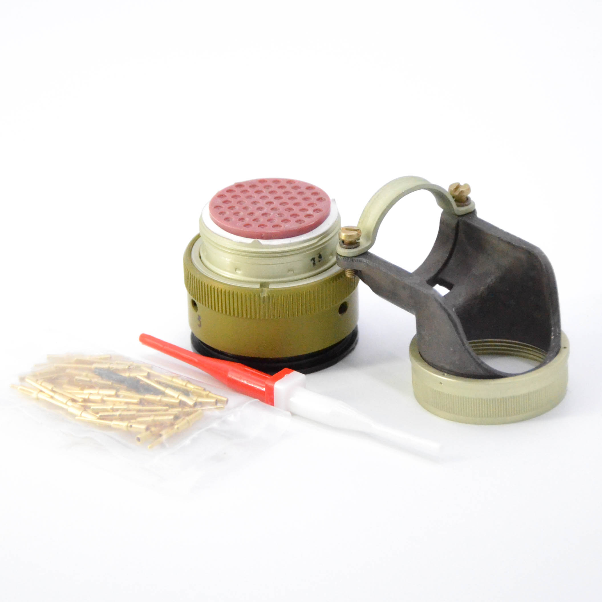 СНЦ23-55/33Р-8-а-В Розетка кабельная с угловым кожухом (арт. KP-6575 ...