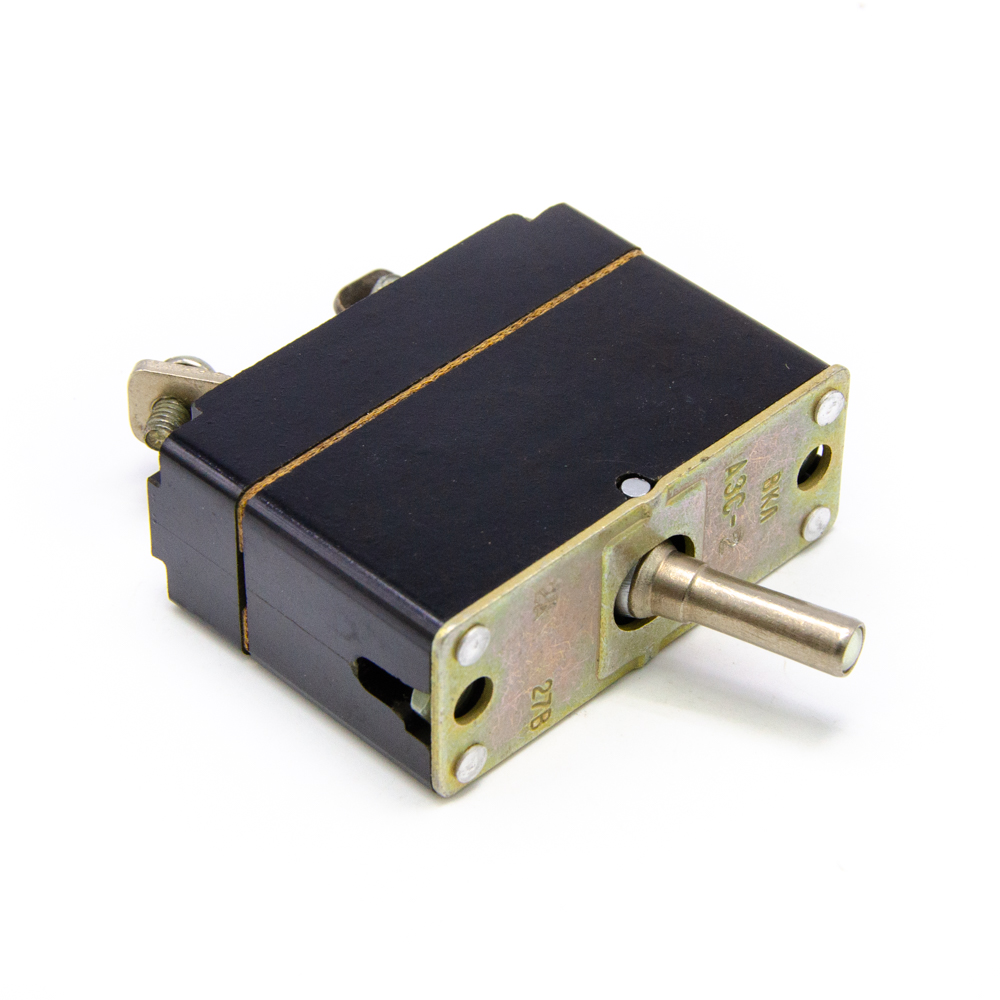 АЗС-2 2A(Ампер) 27V(Вольт) Автоматический выключатель, ТУ 16-526.015-73, фото