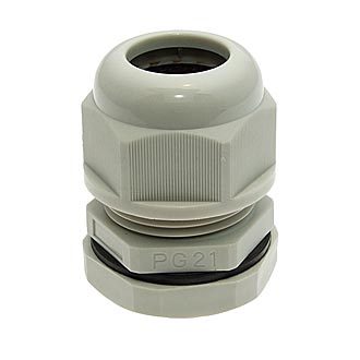PGB21-13G 7-13 mm Кабельный ввод(гермоввод), сальник серый, фото