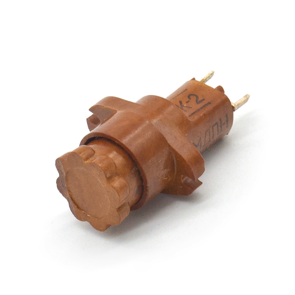 МДП1-1 Держатель вставки плавкой (предохранителя) 4х15mm, на панель, карболит, фото