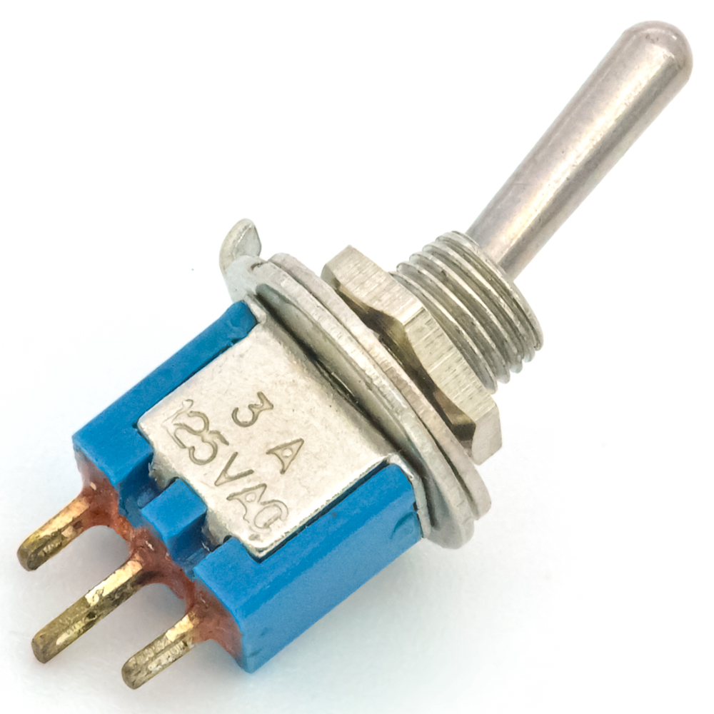 SMTS-102 on-on, 1,5А(Ампер) 250V(Вольт) Микротумблер однополюсный, пайка, RUICHI., фото