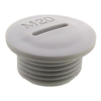 MG-20 Заглушка для кабельного ввода, пластик, Ruichi., фото