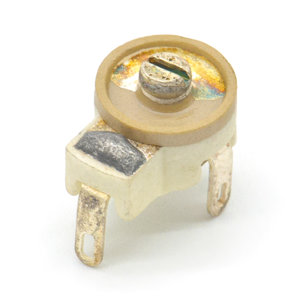 КПК-МП 4/15пФ М750 350В Конденсатор подстроечный, керамический дисковый ...