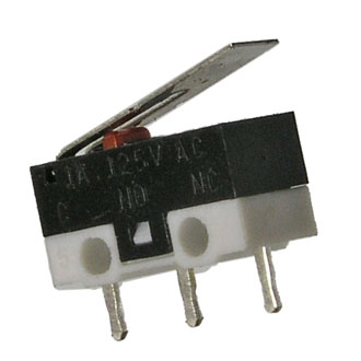 DM1-01P-30 под пайку планка 1A(Ампер) 125VAC(Вольт) Микропереключатель, фото