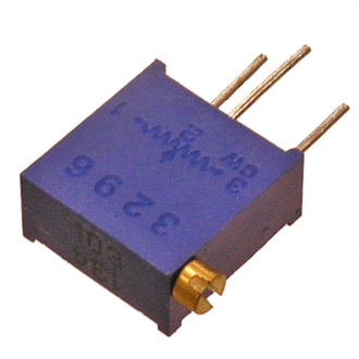 3296Z-1-504 0,5W(Ватт) 500kΩ(кОм)-А±10% Резистор подстроечный многооборотный, фото