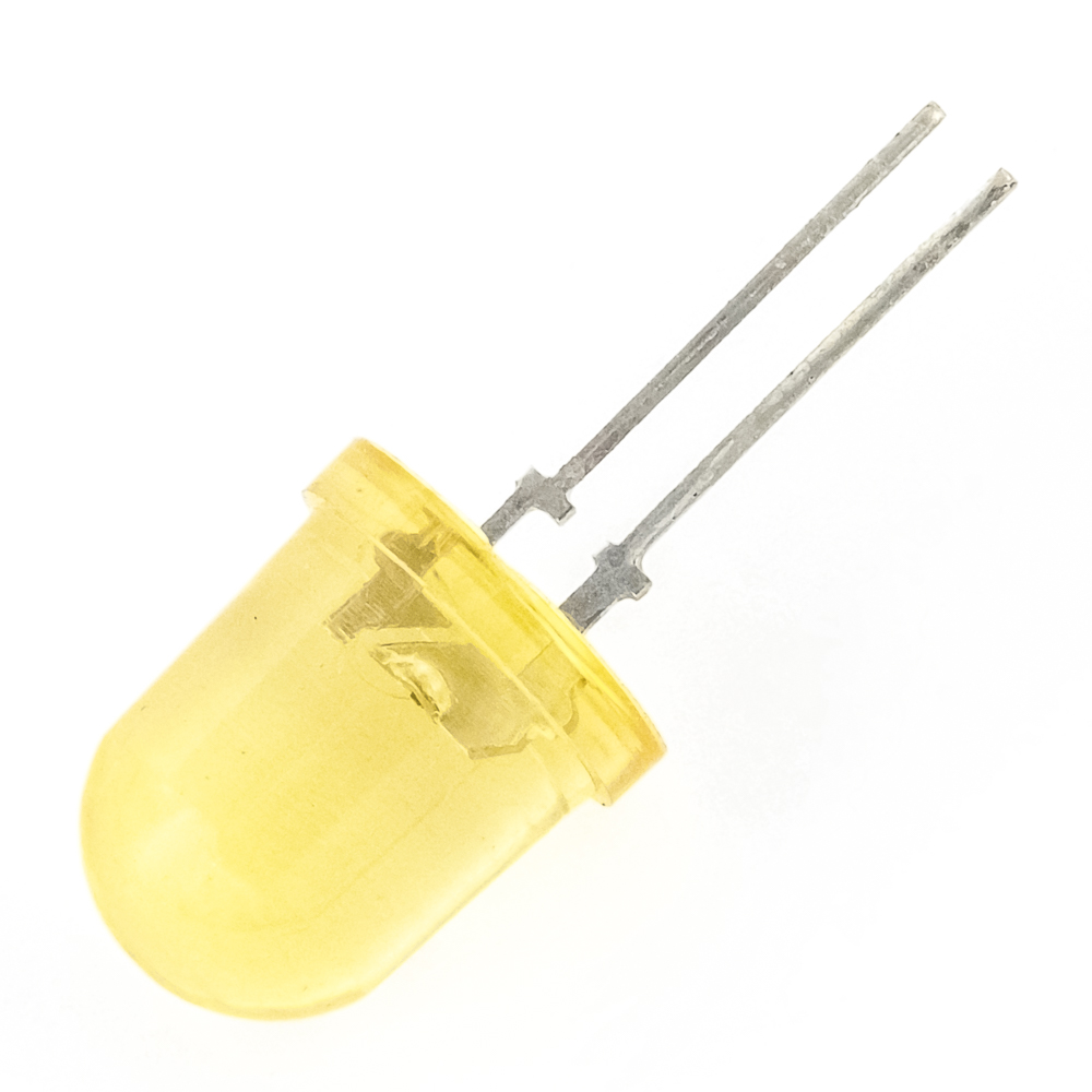 КИПД35Б1-К Светодиод выводной красный Ø 10mm 2,5V(Вольт) 20mA(Миллиампер) 100mCd(Милликандел) 30градусов, АДБК.432220.311 ТУ, фото