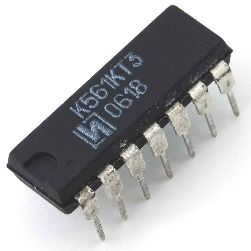 К561КТ3 DIP14 Микросхема, 2006г купить в интернет-магазине «Ай-Пи ...