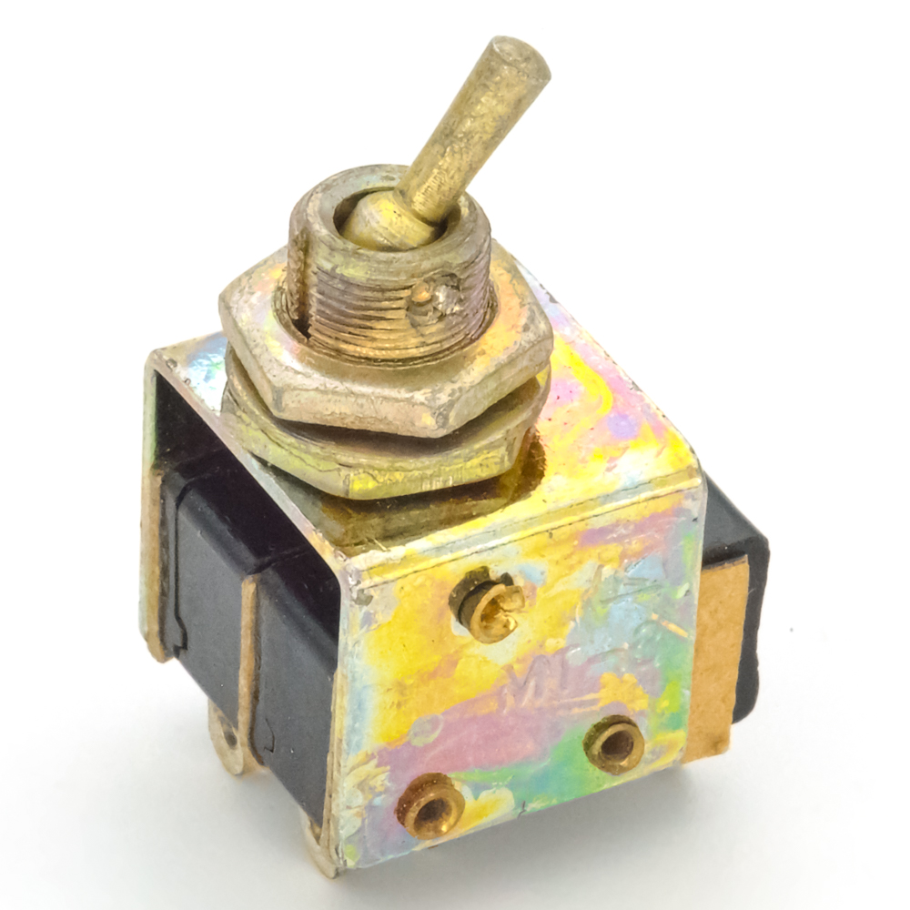 МТ3 on-on, 3A(Ампер) 250V(Вольт) Микротумблер двухполюсный, пайка, Болгария, фото