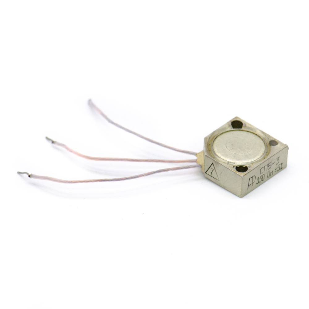 СП5-3 1W(Ватт) 330Ω(Ом)-А±5% Резистор подстроечный многооборотный, фото