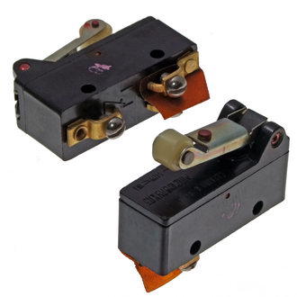 МП2106 исп.1 под винт рычаг с роликом 10A(Ампер) 220VDC(Вольт) 380VAC(Вольт) Микропереключатель, фото