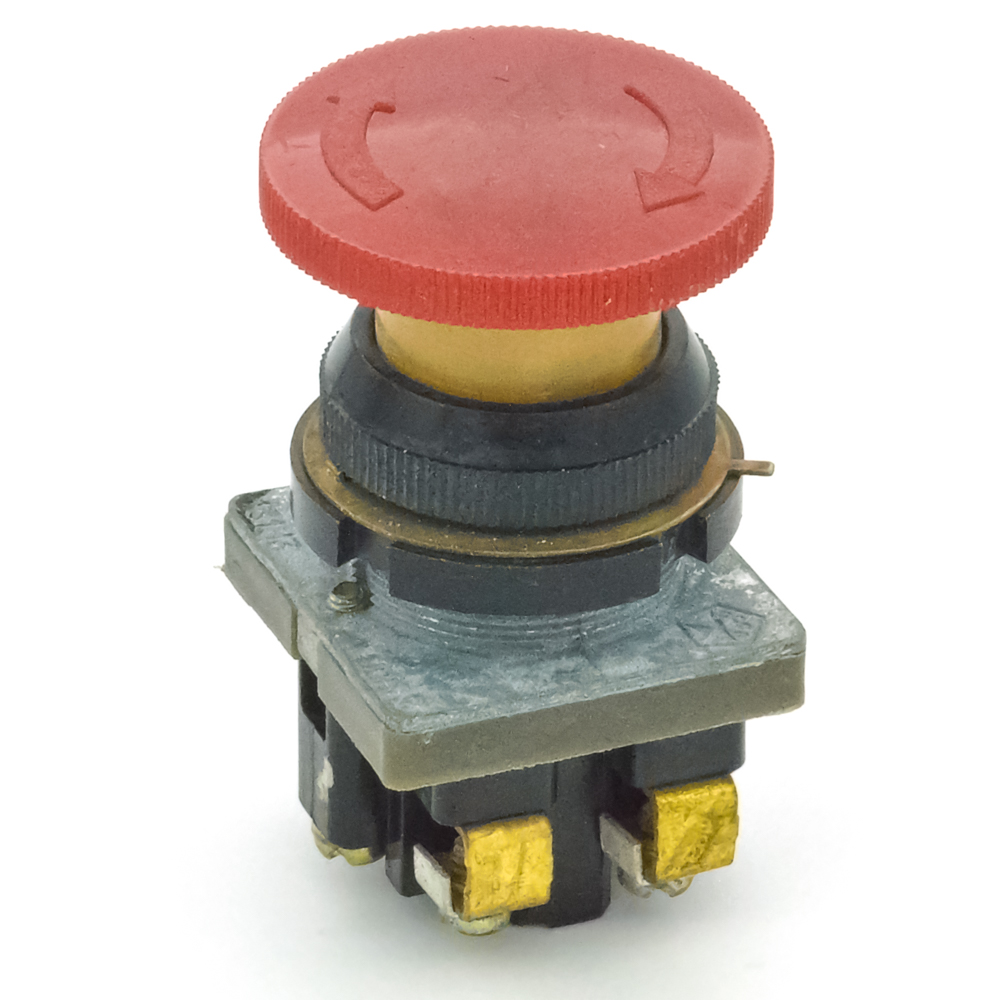 КЕ131У3 исп.3 Выключатель кнопочный, красный, фото
