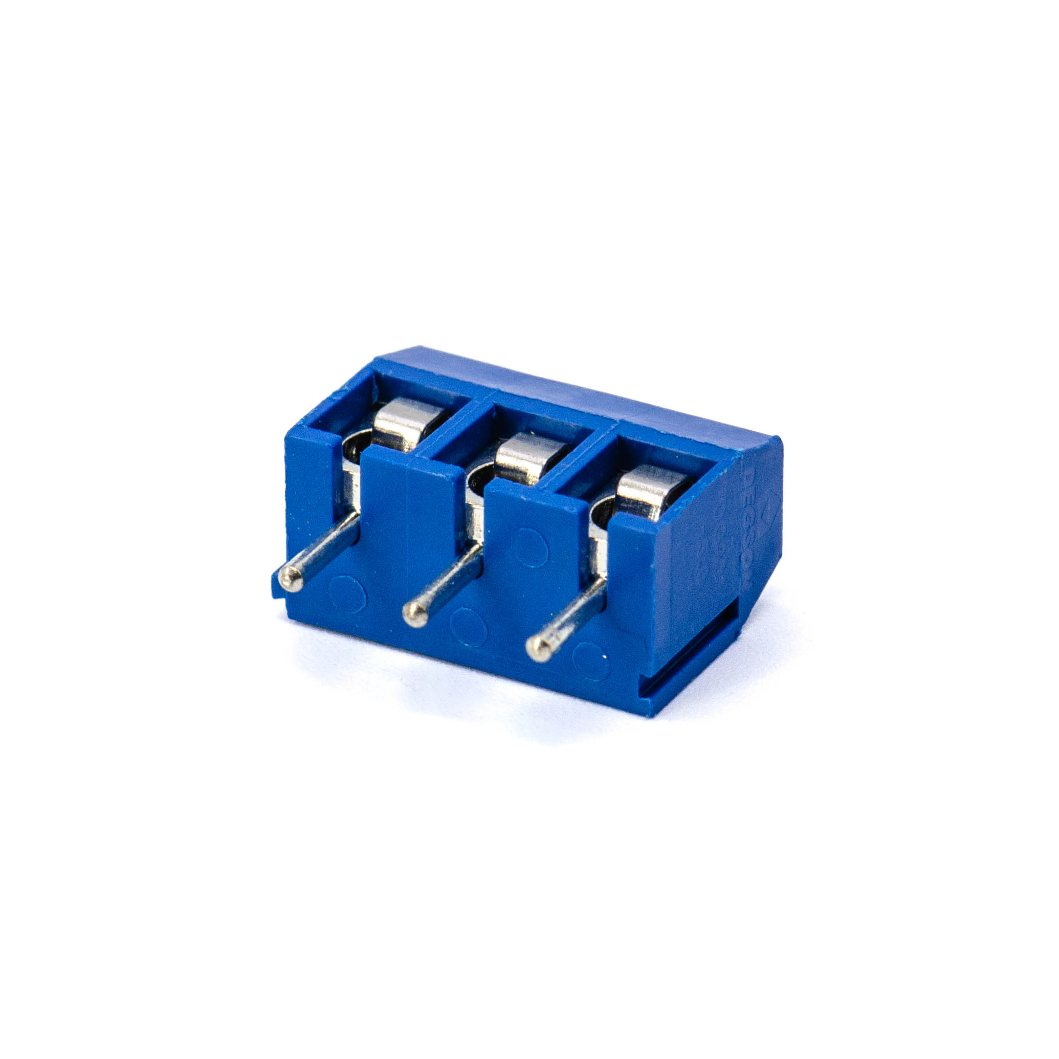 DG301-5.0-03P-12-00A(H) 15A(Ампер) 300V(Вольт) 3 контакта шаг 5,0mm, 1 ряд контактов Клеммник винтовой, на плату, GAOSONG, фото