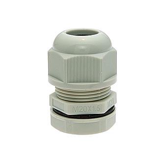 MGB20-14G-ST 8,5-14 mm Кабельный ввод(гермоввод), сальник серый, фото
