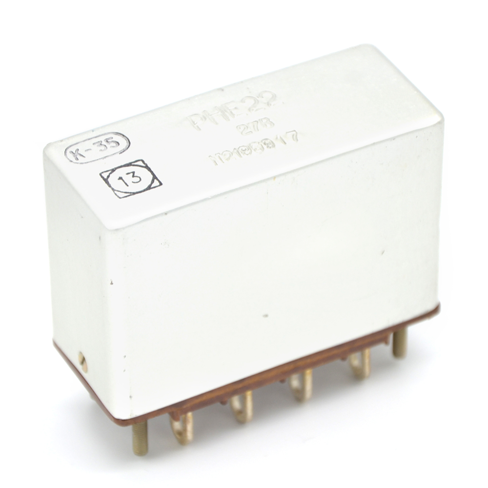 РНЕ22 2 замык.+ 2 размык. 27VDC Реле, (арт. SN-2726) купить в интернет ...