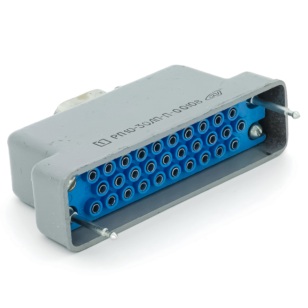 РП10-30ЛП-П-О Розетка, пластмасса, 2007г (арт. TO-3773) купить в ...