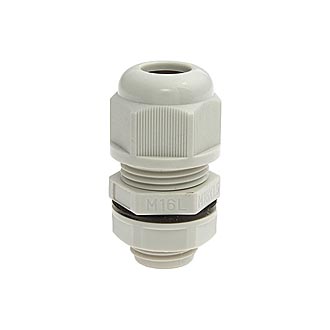 MGB16-07G 4-7 mm Кабельный ввод(гермоввод), сальник серый, фото