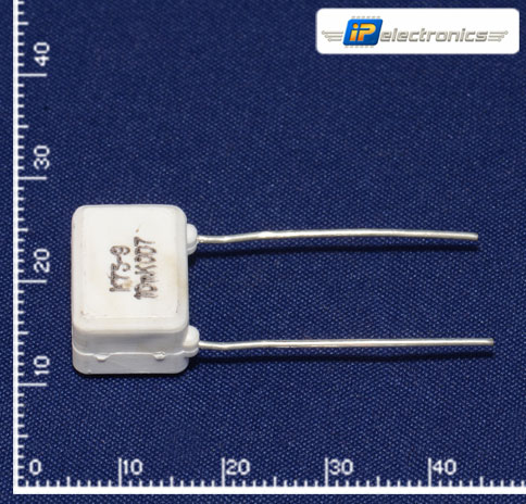 К73-9 0,01mkF(мкФ) 630V(Вольт) ±10% Конденсатор пленочный, полиэтилентерефталатный, фото