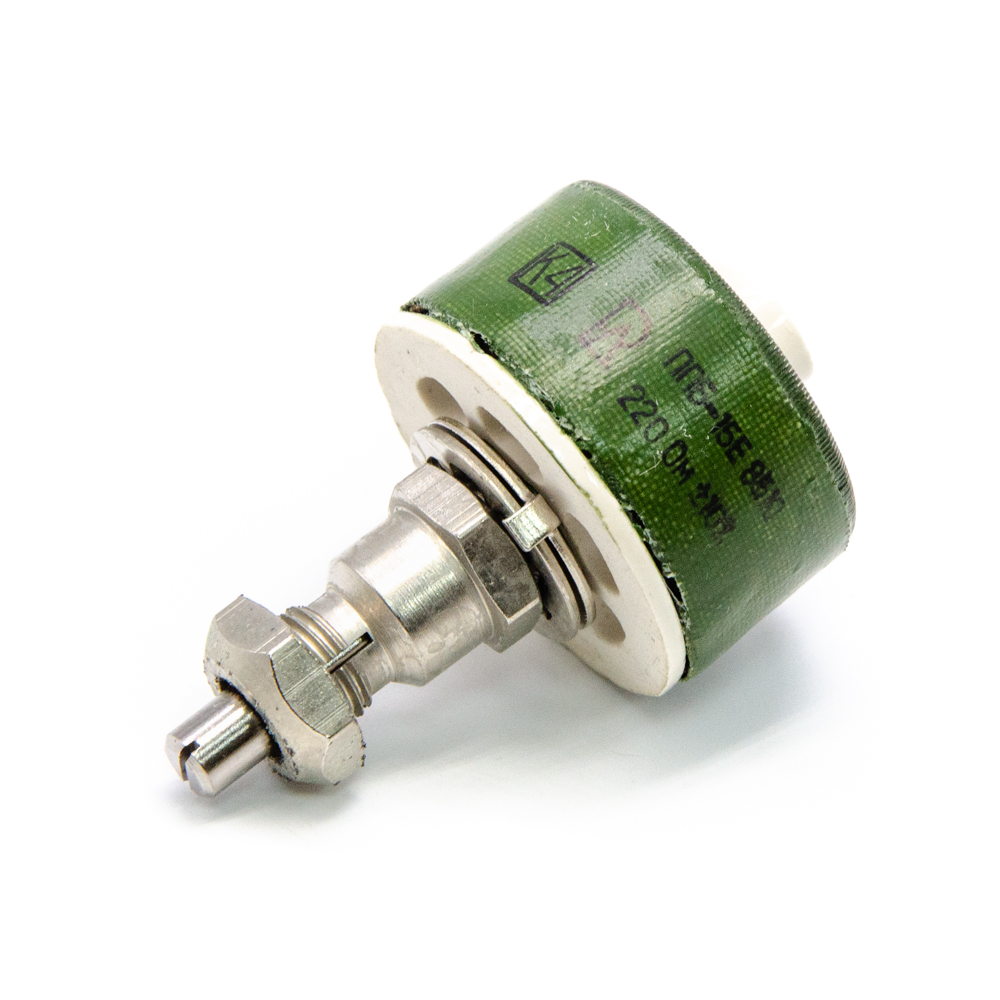 ППБ-15Е 15W(Ватт) 220Ω(Ом)-А±10%, Е-ВС2(под шлиц) Резистор переменный (потенциометр), фото