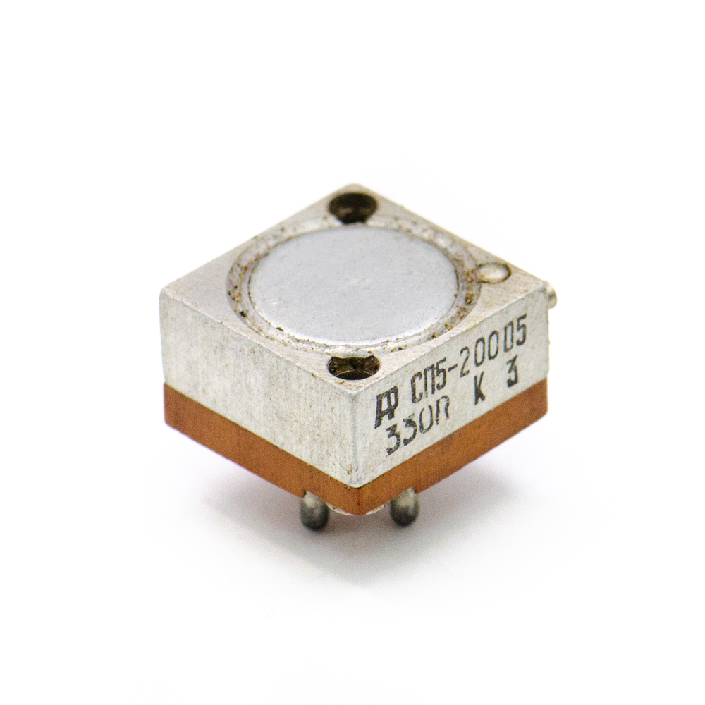 СП5-2 1W(Ватт) 330Ω(Ом)-А±10% Резистор подстроечный многооборотный, фото