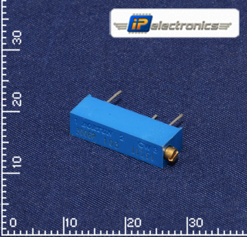 3006P-1-103 0,5W(Ватт) 10kΩ(кОм)-А±10% Резистор подстроечный многооборотный., фото
