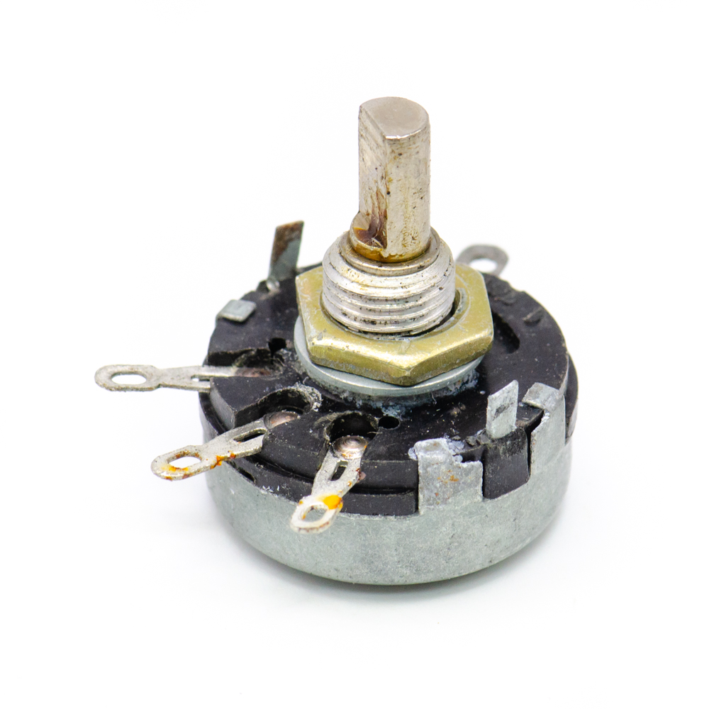 СП-1(I) 0,25W(Ватт) 33kΩ(кОм)±20%-В, ВС3-20 с прямой лыской Резистор переменный (потенциометр), фото