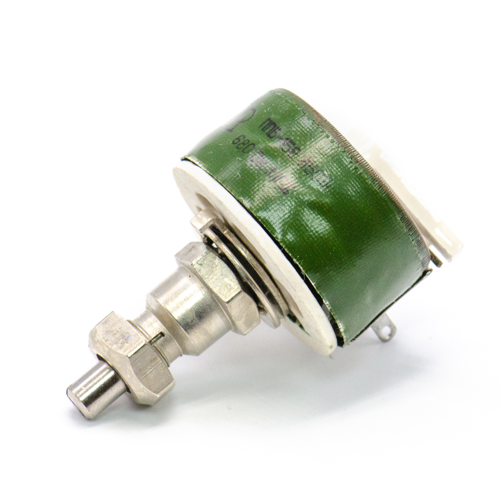 ППБ-15Е 15W(Ватт) 680Ω(Ом)-А±10%, Е-ВС2(под шлиц) Резистор переменный (потенциометр)., фото