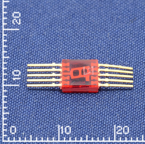 АЛС314А 2,5мм 350мкД Индикатор цифровой красный, фото