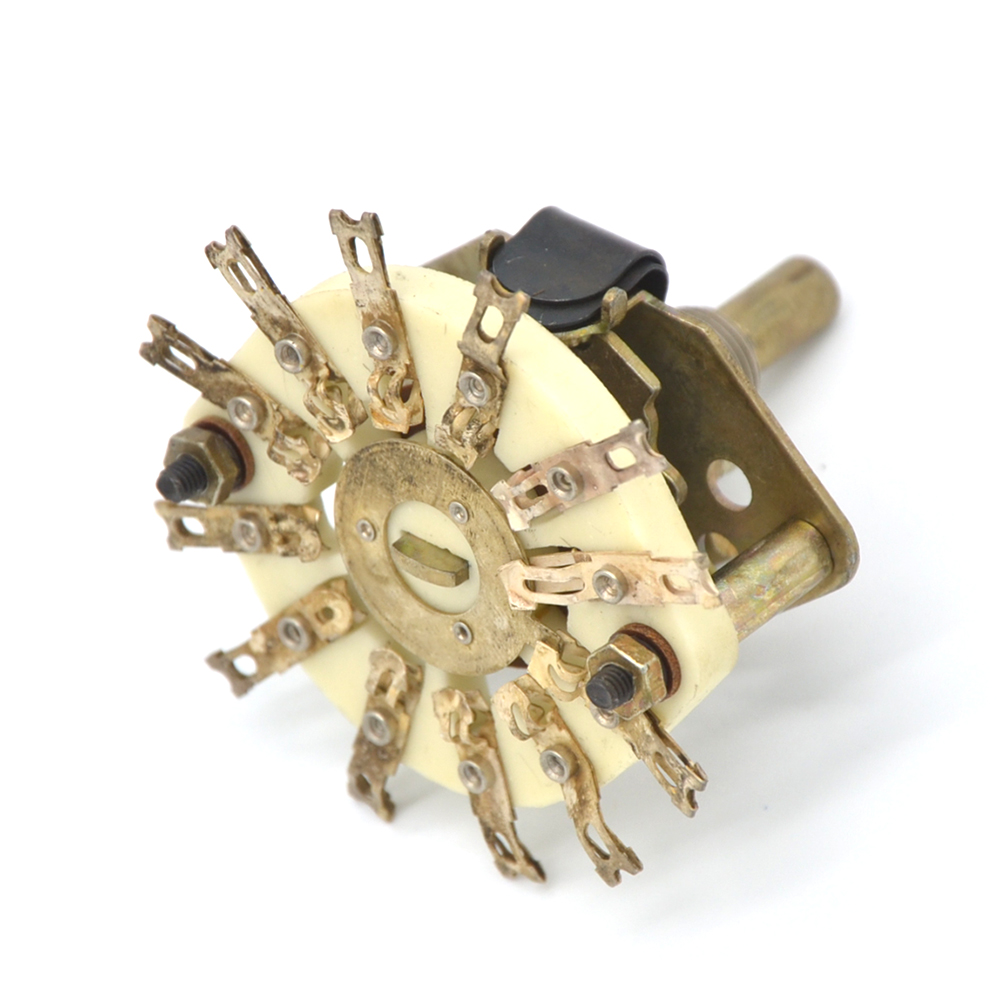 ПГК-11П1Н-А 1 направление 11 положений 3А 350В вал ВС-3 Переключатель ...