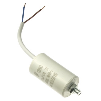 CBB60 10uF 450V WIRE+SCREW (SAIFU) Конденсатор, фото