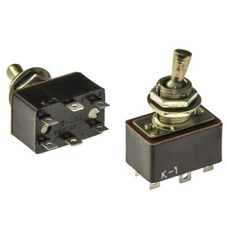 ТП1-2 on-on, 2A(Ампер) 220V(Вольт) Тумблер двухполюсный, пайка, УС0.360.075ТУ.,, фото