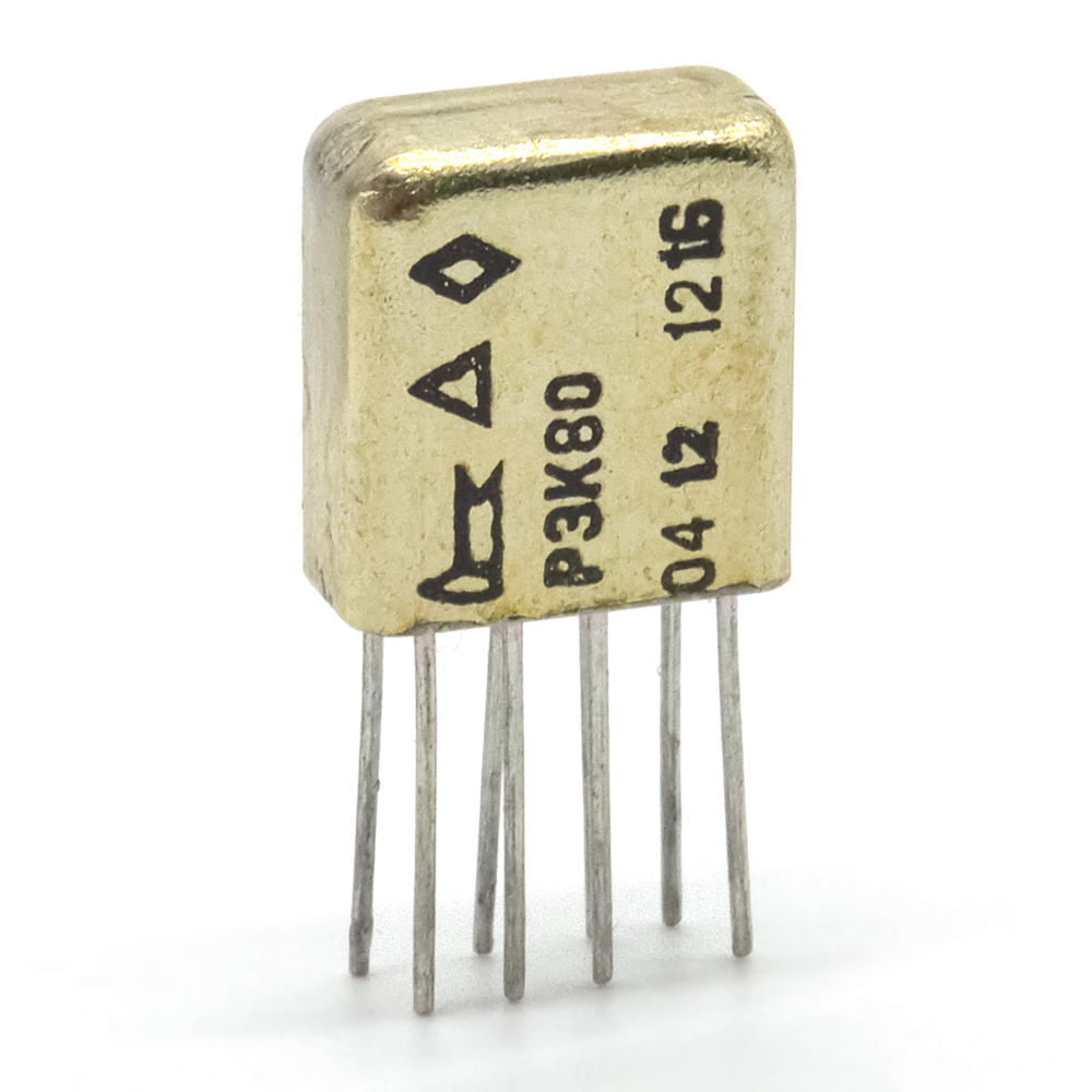 РЭК80 ИДЯУ.647611.002-03 2 перекл. 4,4VDC Реле (арт. KP-52) купить в ...