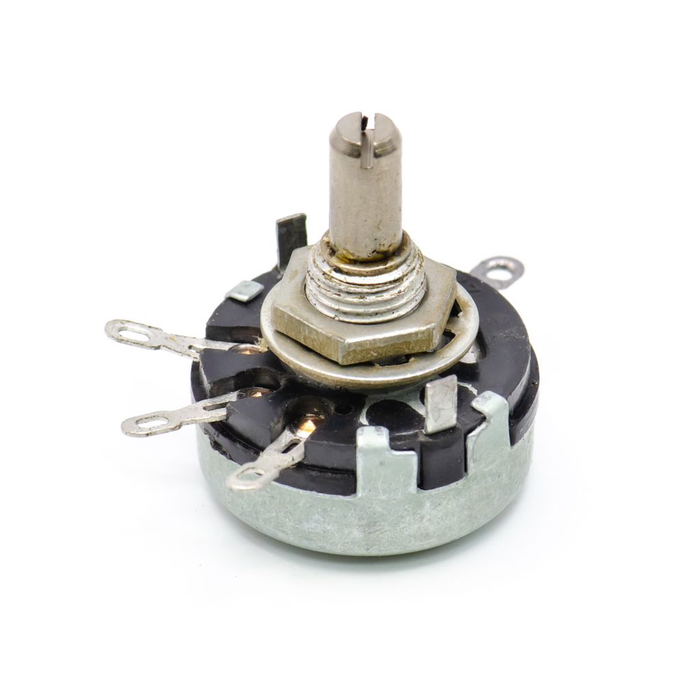 СП-1(I) 1W(Ватт) 1MΩ(МОм)±30%-A, ВС2-20 сплошной с шлицем Резистор переменный (потенциометр), фото