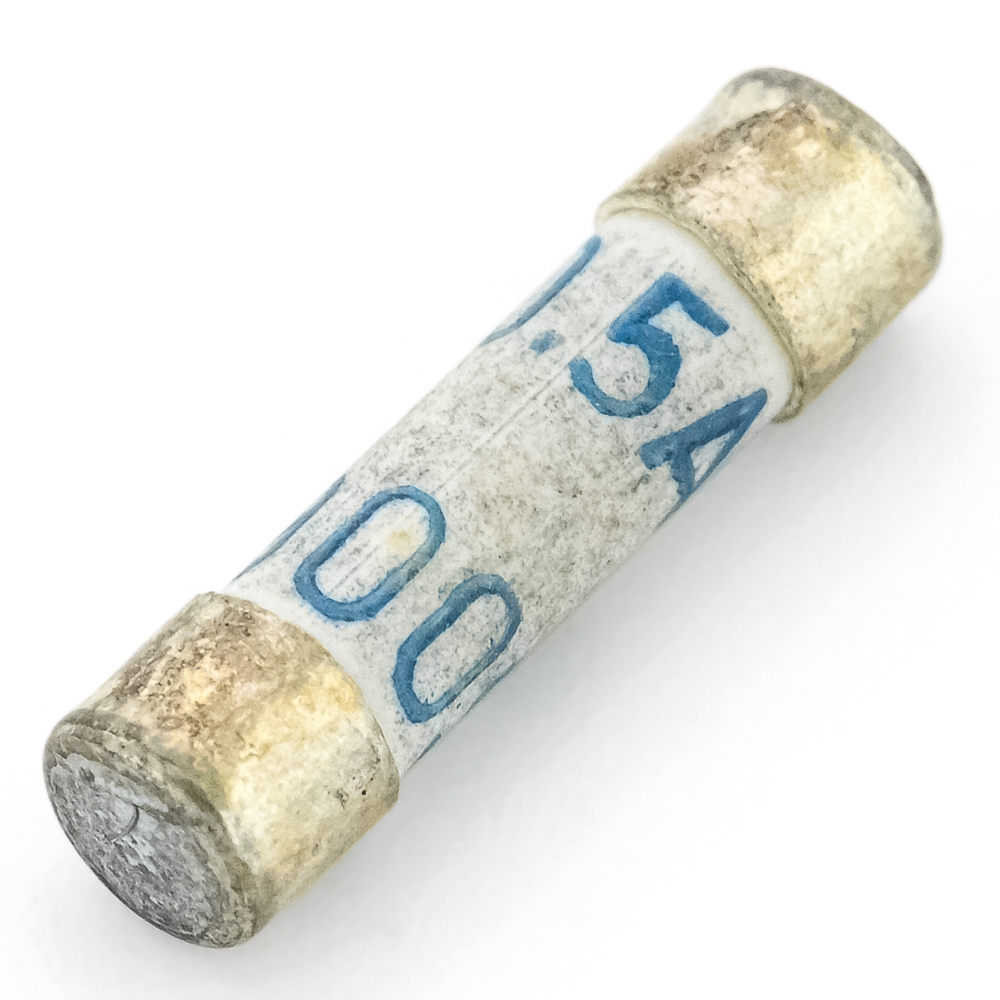 ВП1-1 0,5A(Ампер) 250V(Вольт) (4,0х15) Вставка плавкая (предохранитель) керамика., фото