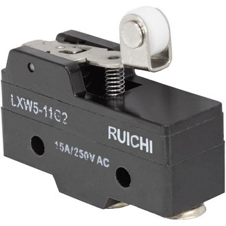 LXW5-11G2 под винт рычаг с роликом 15A(Ампер) 250VAC(Вольт) Микропереключатель, фото