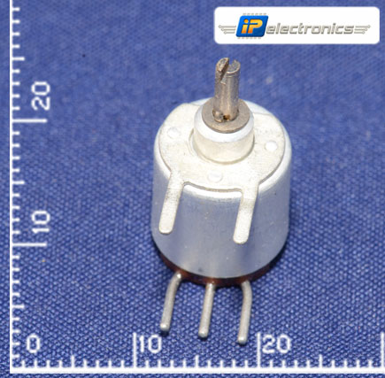 СП3-16а 0,125W(Ватт) 68kΩ(кОм)±20%-А, ВС2-10 прямой с шлицем Резистор переменный (потенциометр)., фото