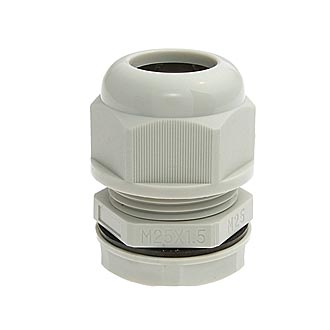 MGB25-18G-ST 12,5-18 mm Кабельный ввод(гермоввод) сальник серый, фото