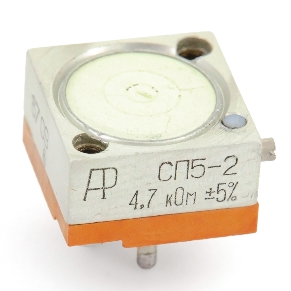 СП5-2 1W(Ватт) 4,7kΩ(кОм)-А±5% Резистор подстроечный многооборотный., фото