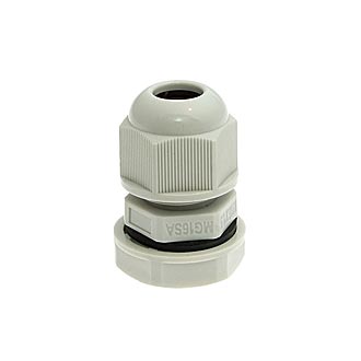 MG16AS-08G 4,5-8 mm Кабельный ввод(гермоввод), сальник серый, фото
