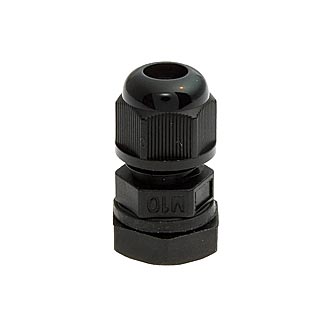 MGB10-03B-ST 1,5-3,1 mm Кабельный ввод(гермоввод), сальник черный, фото