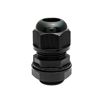 MGB20M-08B 5-9 mm Кабельный ввод(гермоввод), сальник черный, фото