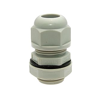 MGB20M-12G 6-12,5 mm Кабельный ввод(гермоввод), сальник серый, фото