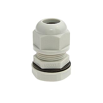 MGB20M-12G-ST 6-12,5 mm Кабельный ввод(гермоввод), сальник черный, фото