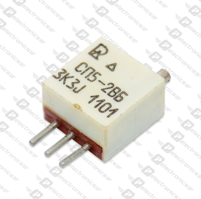СП5-2ВБ 0,5W(Ватт) 3,3kΩ(кОм)-А±5% Резистор подстроечный многооборотный, фото