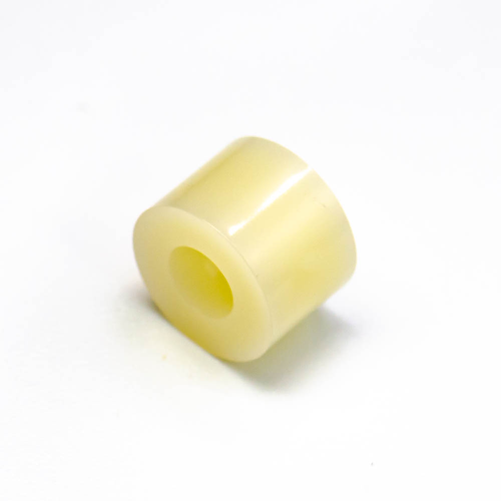 ф7-3x5 Стойка(втулка) для печатной платы круглая, пластик, внутр. D 3mm, корпус D 7mm, длина L 5mm, RUICHI , фото