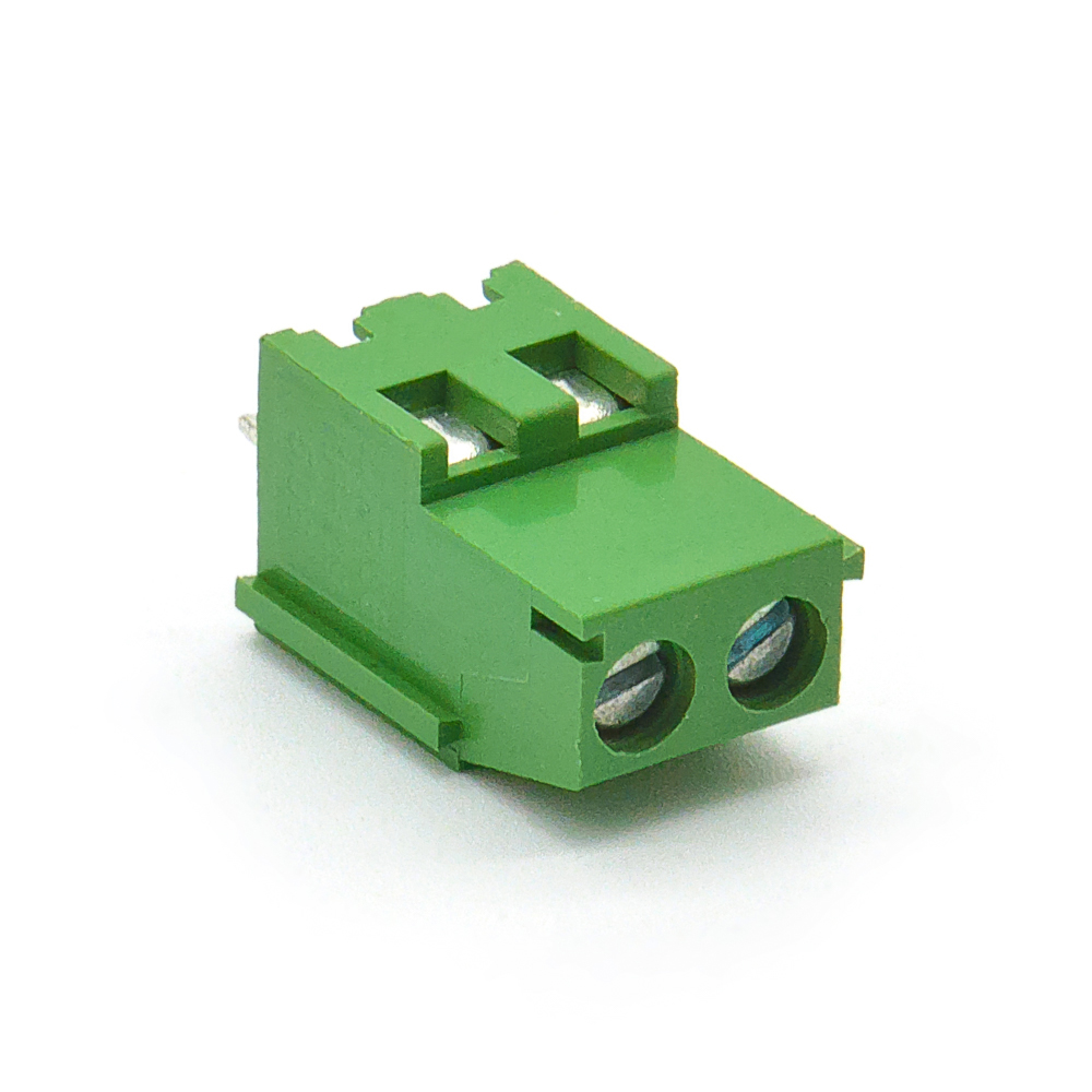 DG129-5.08-02P-14-00A(H) 20A(Ампер) 300V(Вольт) 2 контакта шаг 5,08mm, 1 ряд контактв Клеммник винтовой, на плату, DEGSON, фото