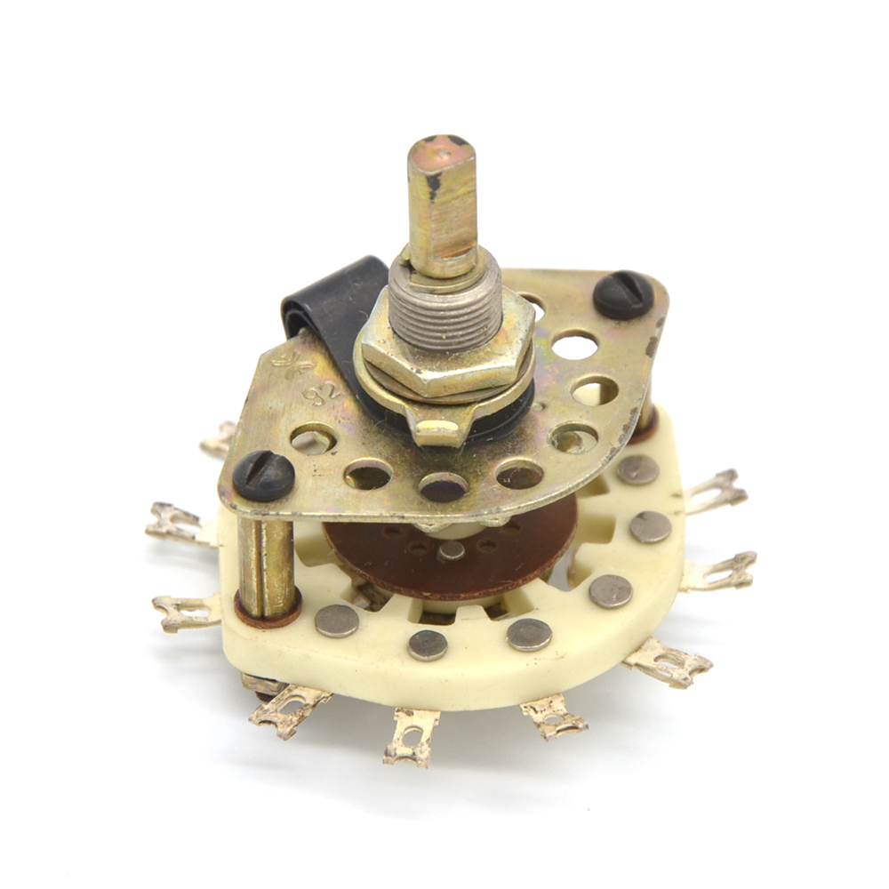 ПГК-11П1Н-А 1 направление 11 положений 3А 350В вал ВС-3 Переключатель ...