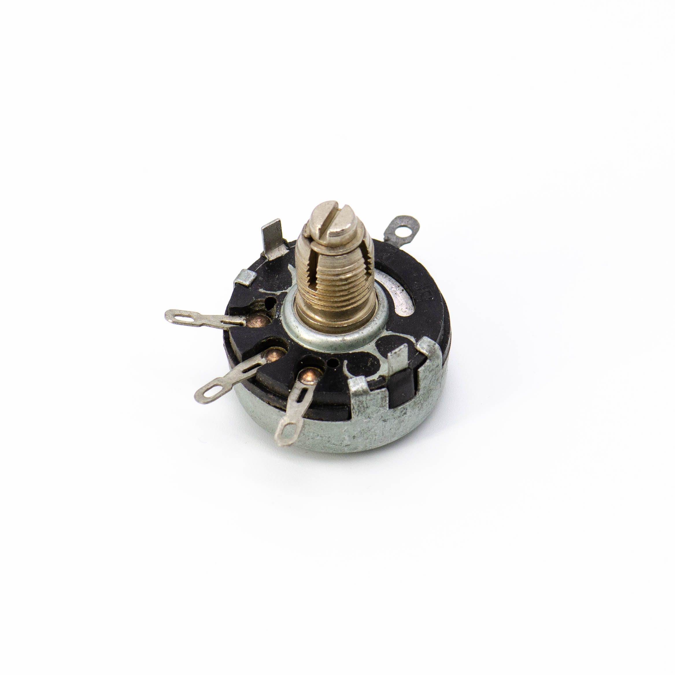 СП-2(II) 1W(Ватт) 6,8kΩ(кОм)±20%-А, ВС2-16 сплошной с шлицем Резистор переменный (потенциометр), "1", фото
